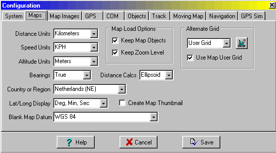 configuration maps